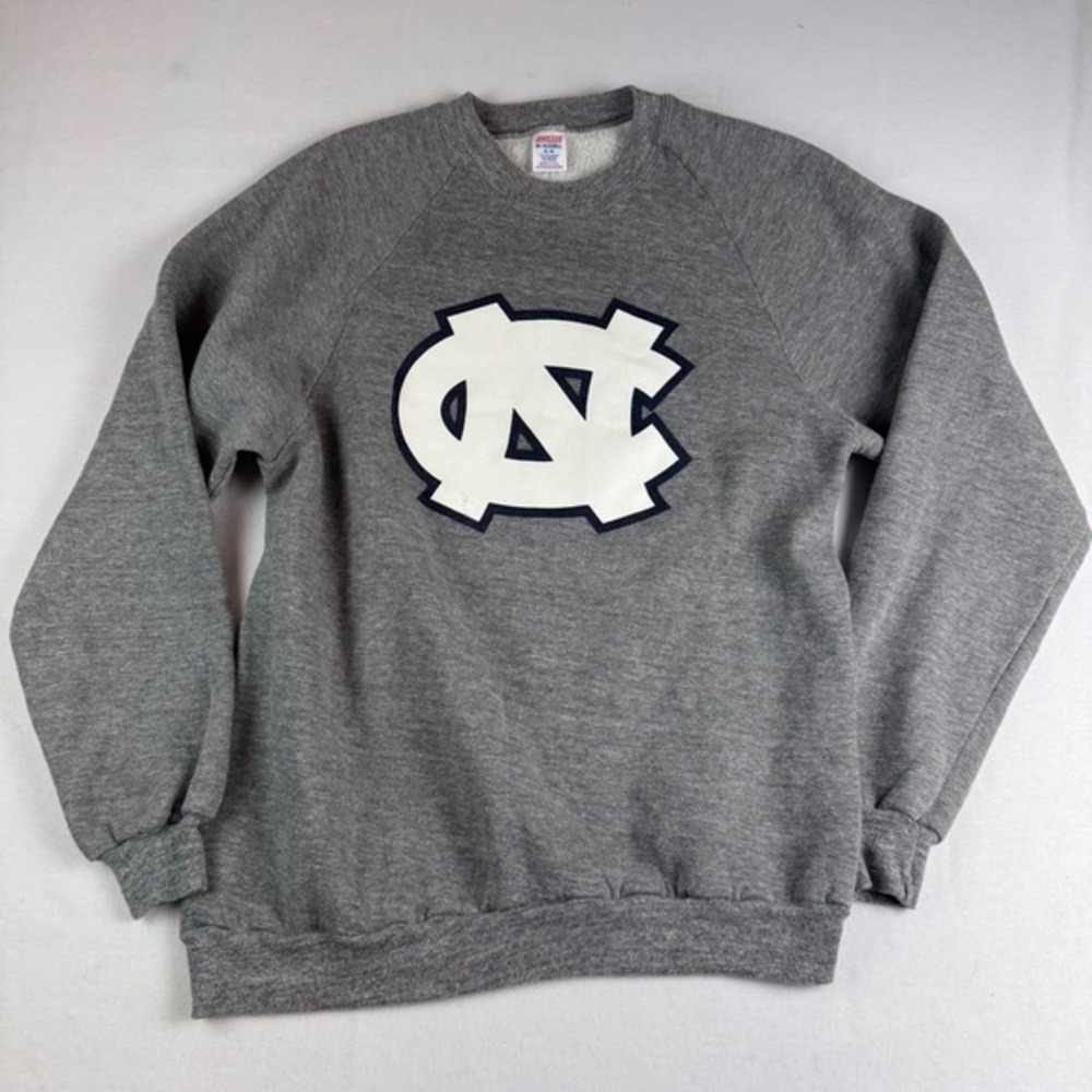 Vintage University of NorthCarolina Tar Heels Grey CrewNeck XL